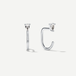 Stay Close Teardrop Hoops