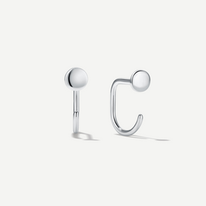 Stay Close Disc Hoops