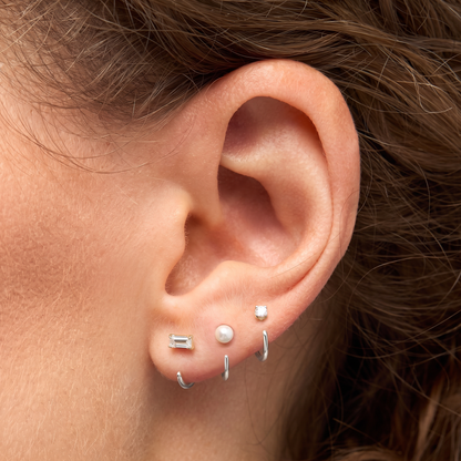 Stay Close Baguette Hoops