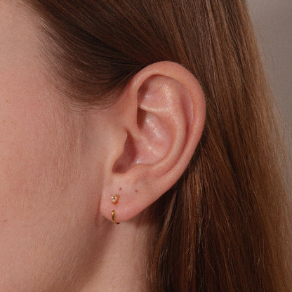 Stay Close Teardrop Hoops