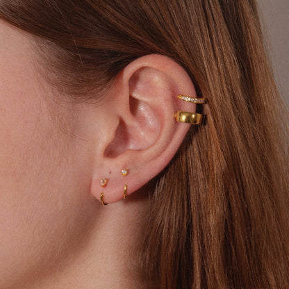 Stay Close Teardrop Hoops