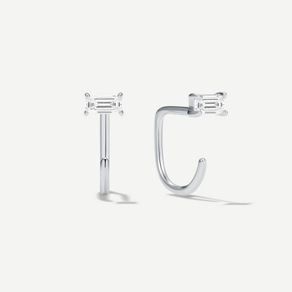 Stay Close Baguette Hoops