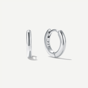 Balance Huggie Hoops