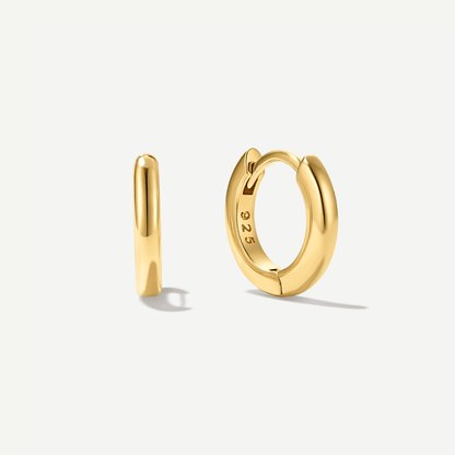 Balance Huggie Hoops