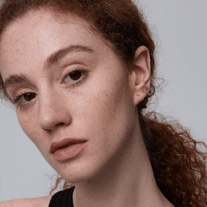 Stay Close Blue Sapphire Hoops