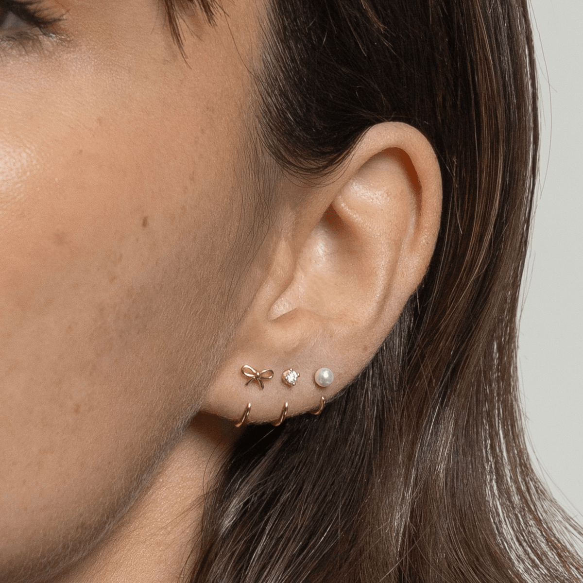 Stay Close Bow Hoops