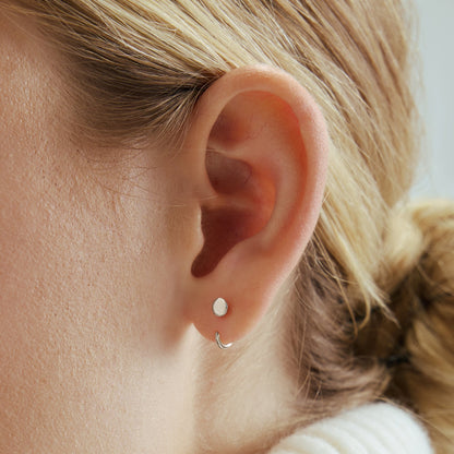 Stay Close Disc Hoops