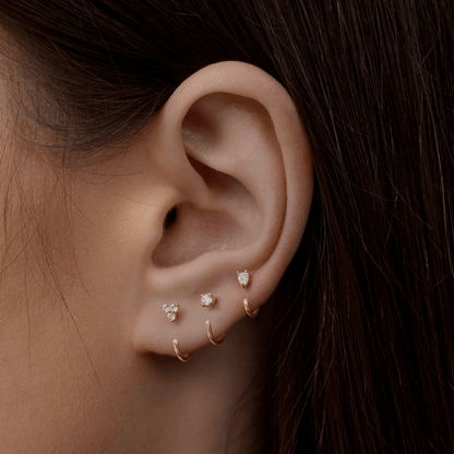 Stay Close Teardrop Hoops