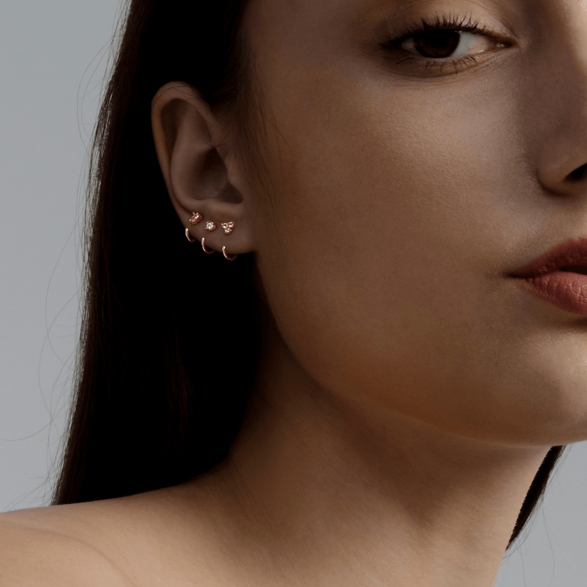 Stay Close Teardrop Hoops