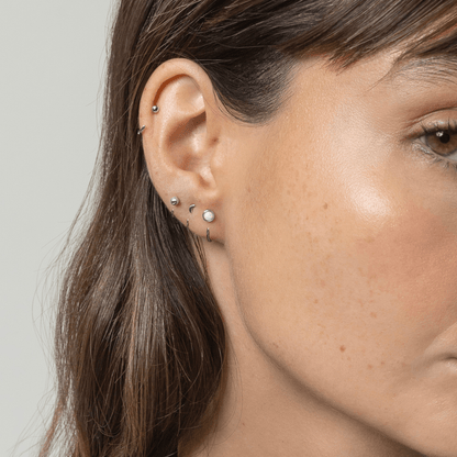 Stay Close Opal Hoops