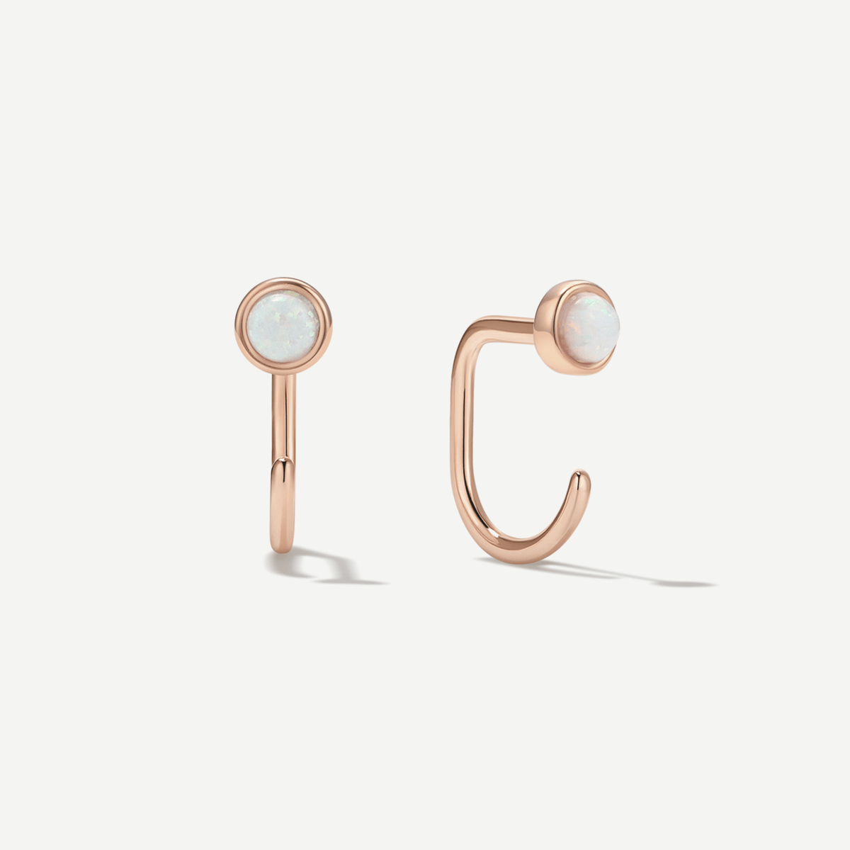 Stay Close Opal Hoops