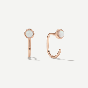Stay Close Opal Hoops
