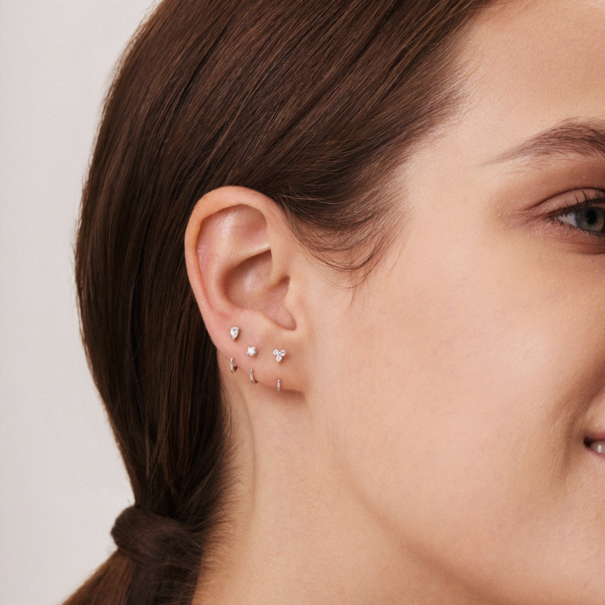 Stay Close Teardrop Hoops