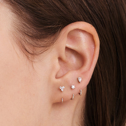 Stay Close Teardrop Hoops